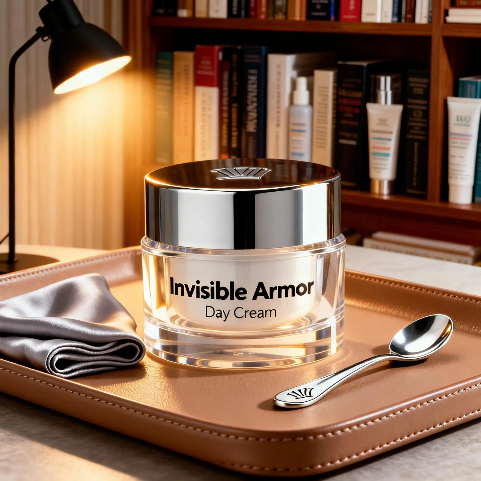 Anti-Pollution Protective and Repairing Face Cream with Tremella Fuciformis and Purslane Extract for City Commuters