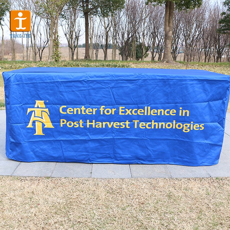 Rectangular Fitted Custom Table Cloth Polyester Billiard Print Advertising Cover Commercial Highquality 