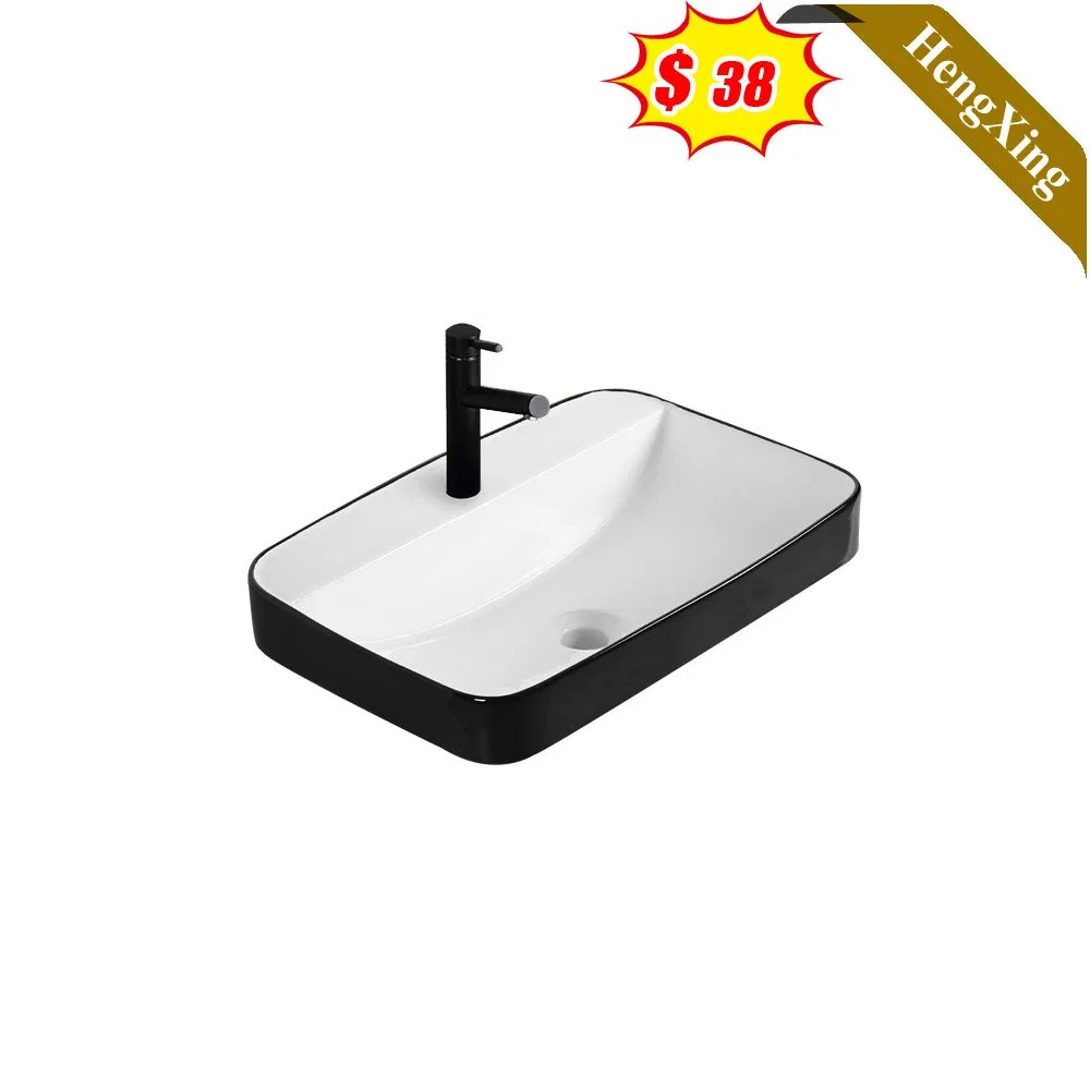 Simple Wholesale Cupc 30" Ceramic Square Kitchen Banthroom Sinks with Single Basin