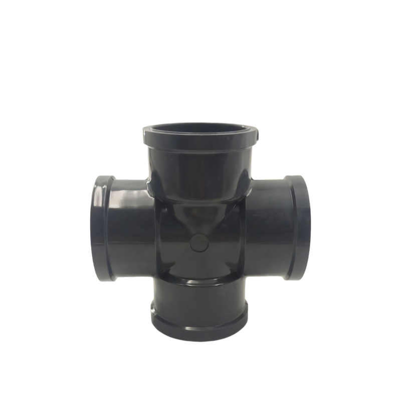 Impact Resistant PVC Four-Way for Smooth Flow and Durability