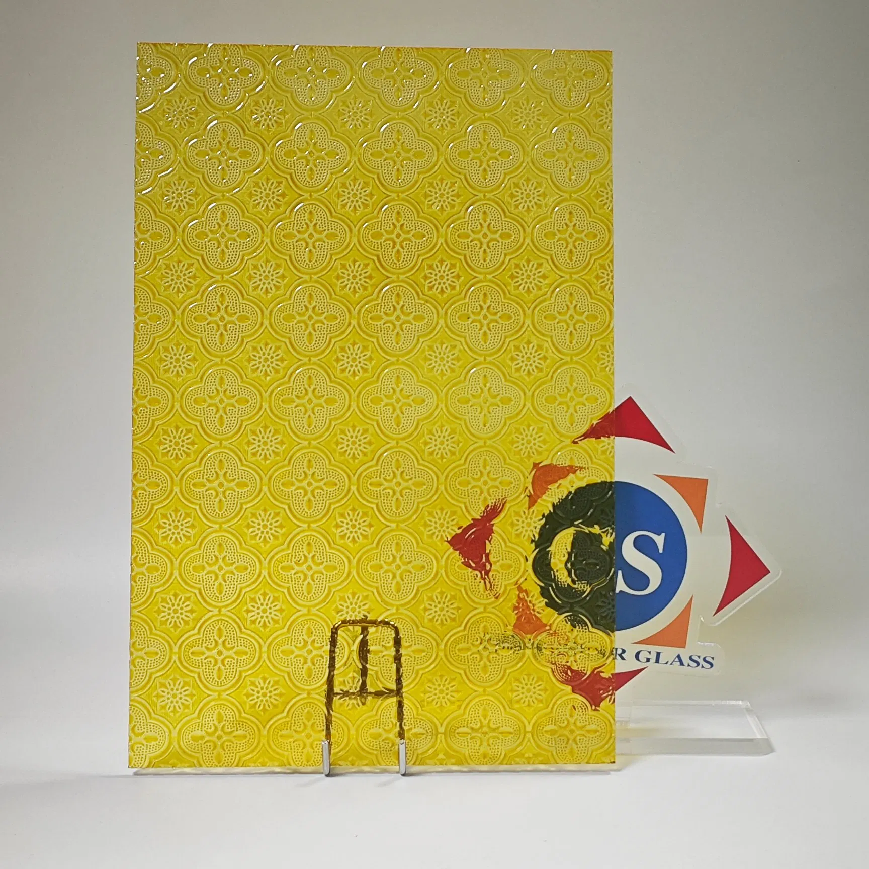 3.5mm Tinted Colored Patterned/Figured/Rolled/Obscured/Frosted Float Glass for Building/Tempered/Laminated/Decoration