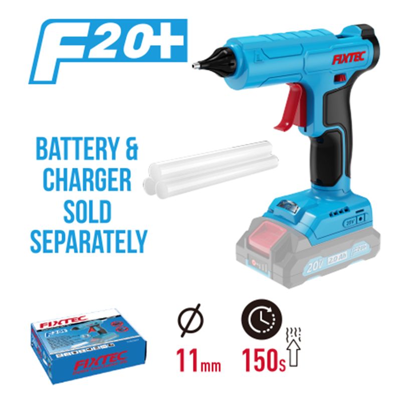 Беспроводной термоклеевой пистолет Fixtec 20V