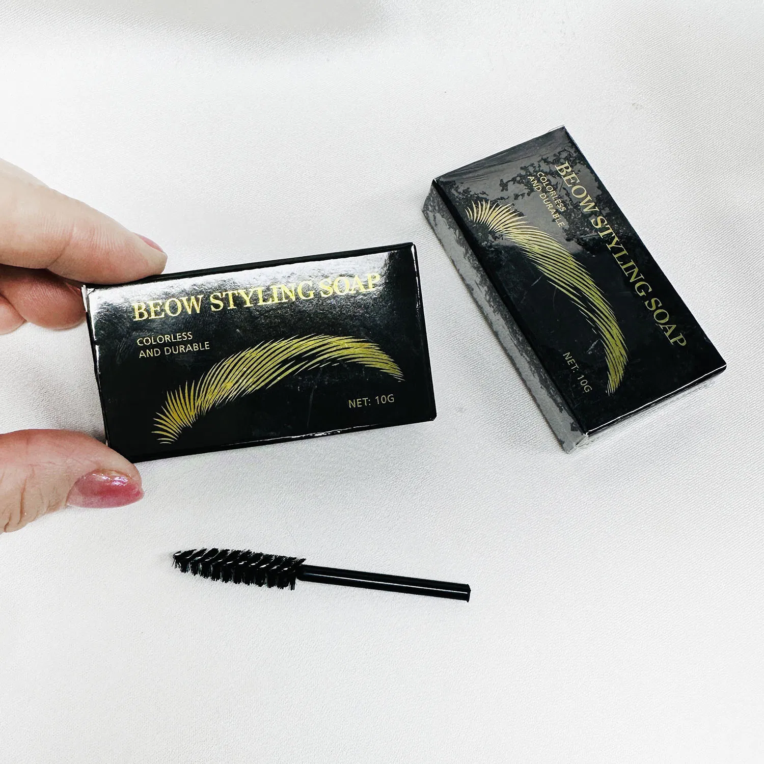 Vegan Private Label Waterproof Long Lasting Clear Setting Pomade Styling Soap Eyebrow Wax Brow Soap