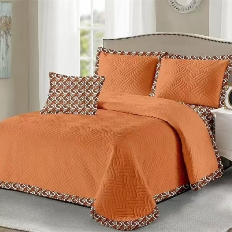 High-Grade 100% Cotton Bedding Set Quilt Bed Cover and Bedspread for Home Hotel