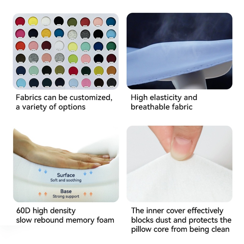 Butterfly Ergonomic Relaxing Shoulder Support Slow Rebound Memory Foam Pillow