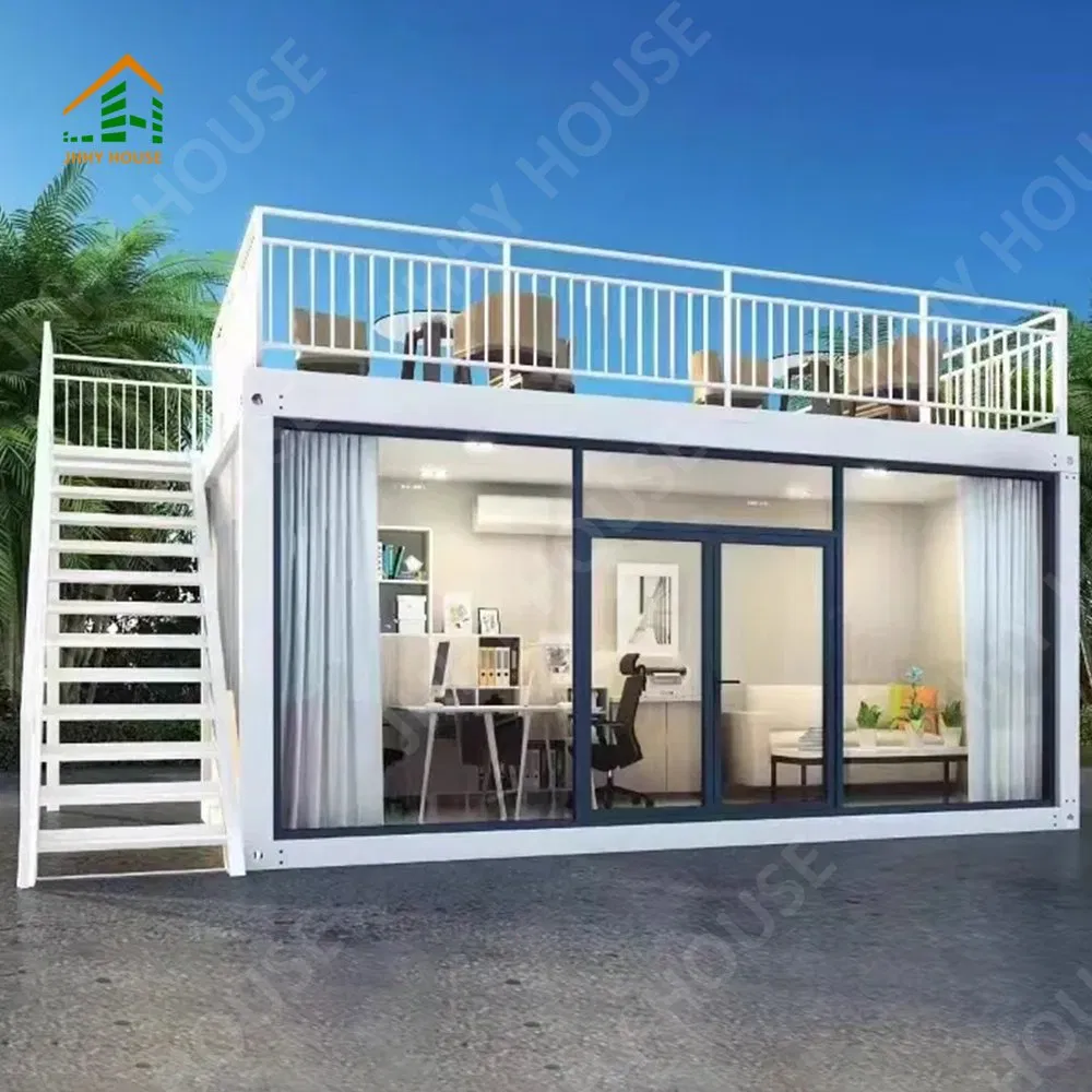 Prefabricated 40FT Modular Container House for Office or Hotel Build Detachable Flat Pack Container for Apartment Kitchen Use