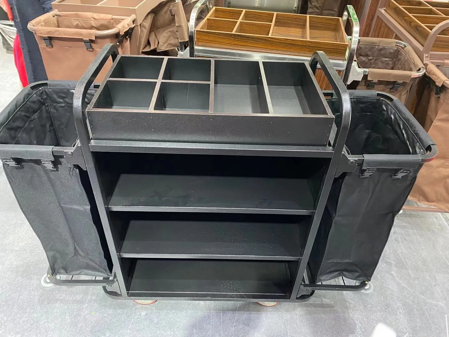 Service Trolley with Steel for Hotel (FW-56C)