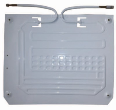 Roll Bond Evaporator with Two Tubes for Pakistan Market