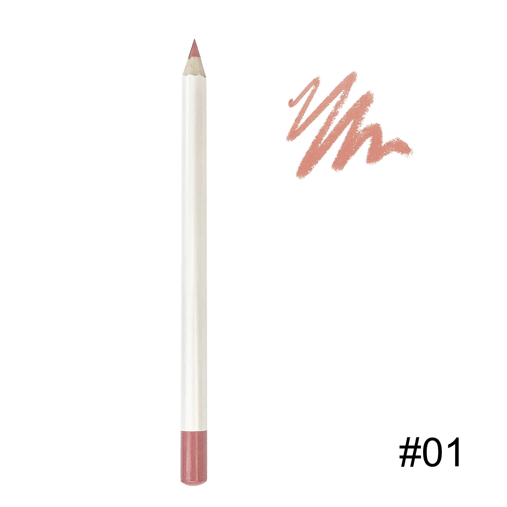 Custom Your Own Brand Matte Nude Brown Lip Liners Vegan Creamy Lipliner Private Label Lip Liner