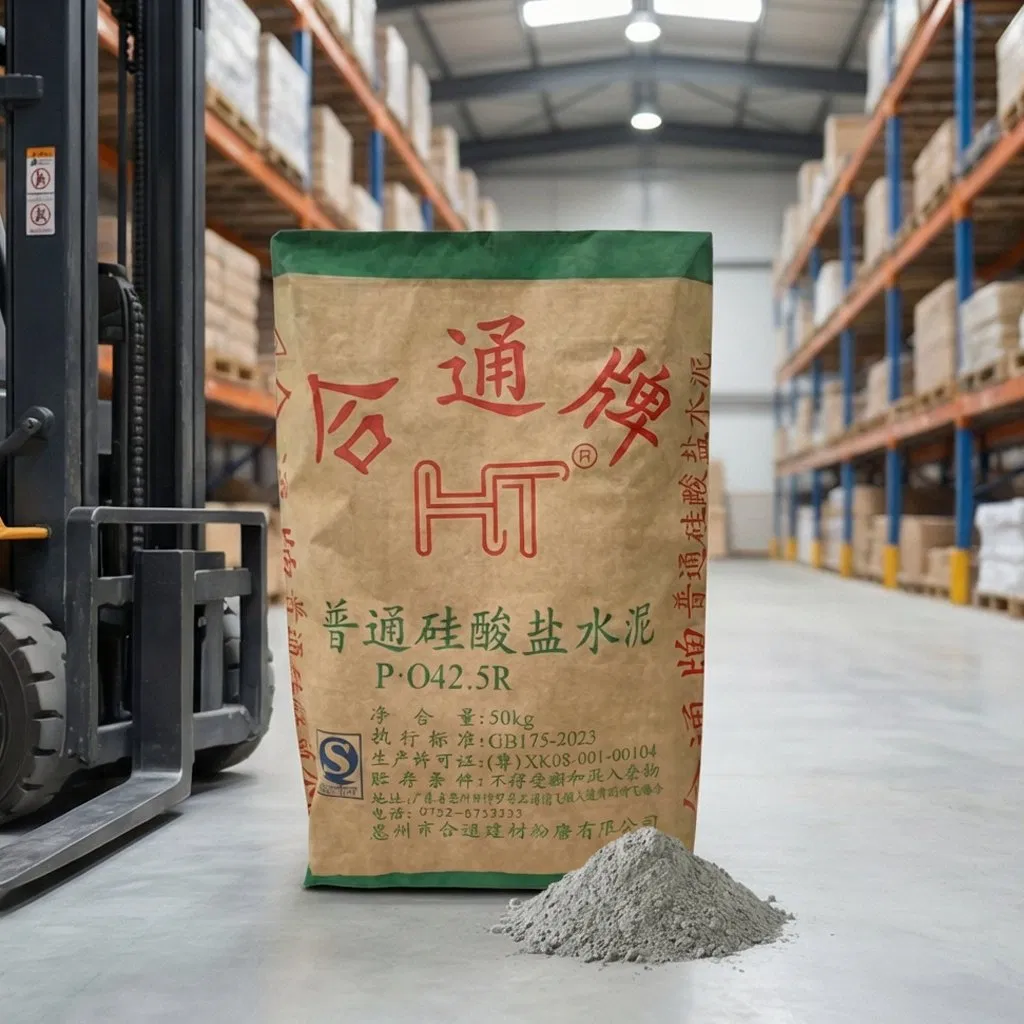 Ordinary Portland Cement P. O42.5r Building Material for Building and Road Construction Cement