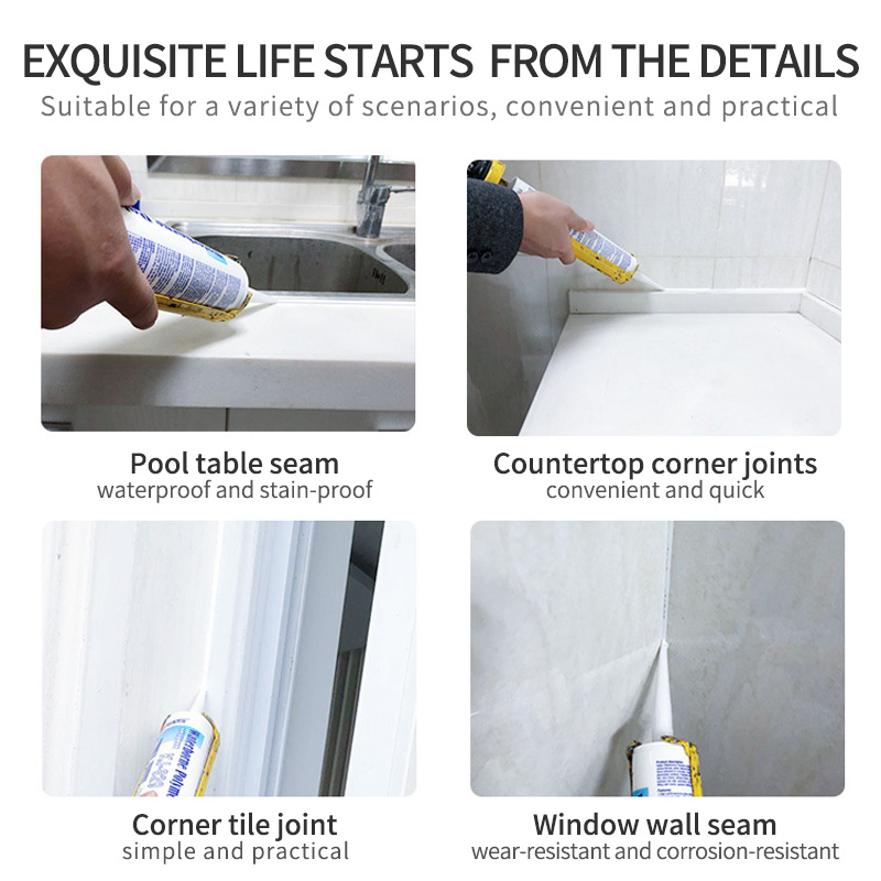 Tobs Industrial-Grade Cold Storage Adhesive Silicone Sealant for Heavy Use