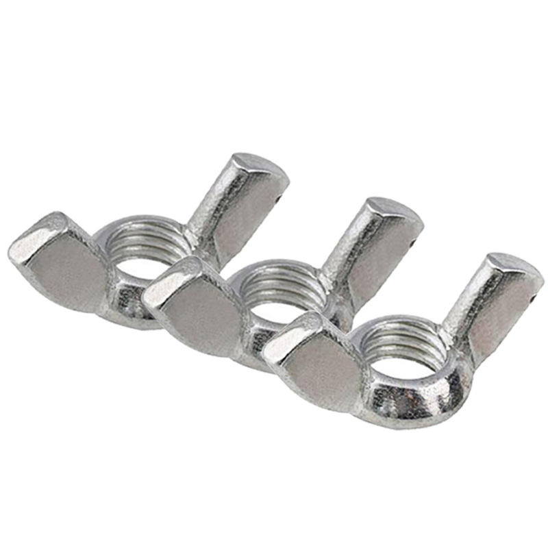 Гайка-бабочка DIN315 из нержавеющей стали A2-70