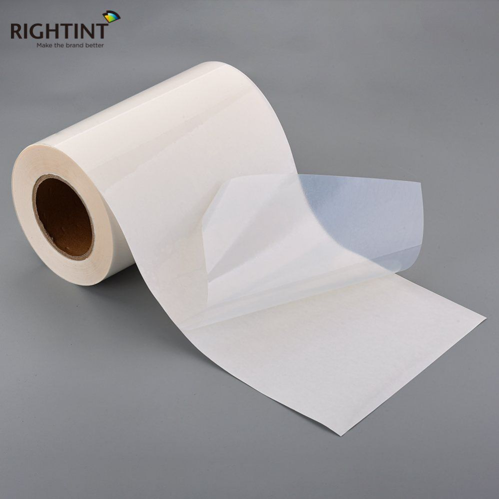Low Price Sticker Pet Rightint Carton OEM Shanghai White Glassine Paper "Marketplace" Clear Labels