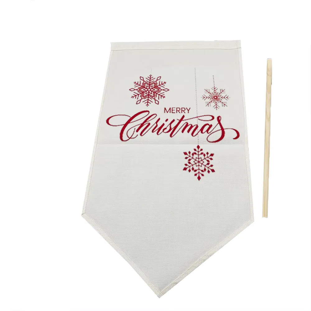 Heat Sublimation Linen Door Flag Pendant: Customizable Patterns