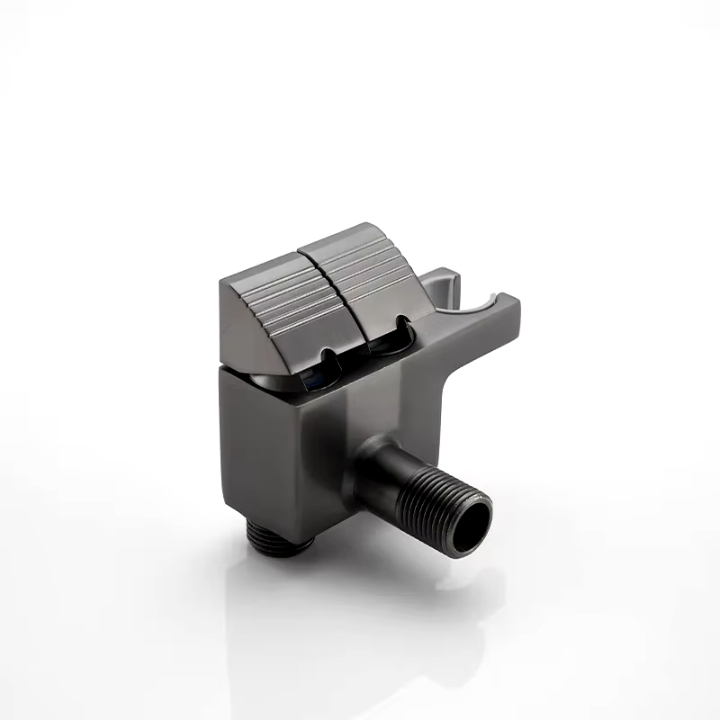 Hygienic Shower Toilet Bidet Faucet Double Outlet Angle Valve Sprayer Set for Bathroom