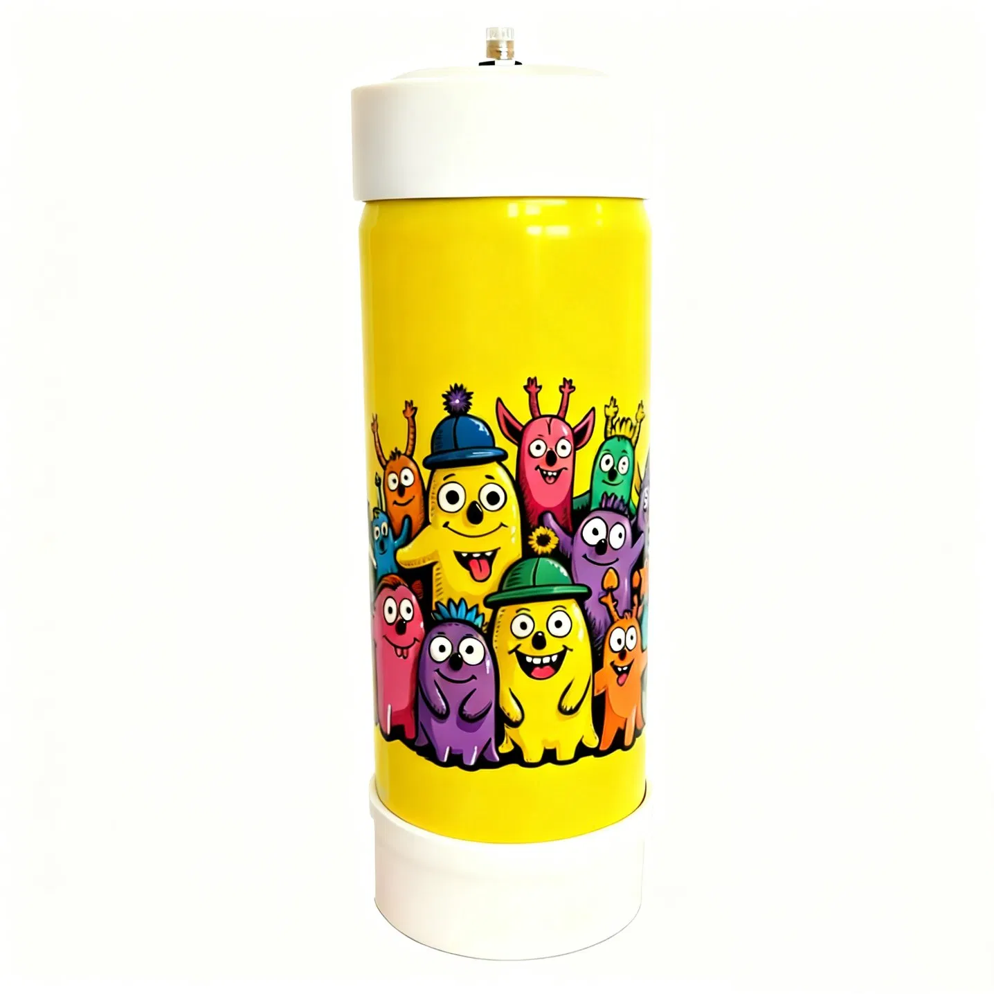 Miami Magic 0.95L Stainless Steel Cylinder Food Grade Bottle