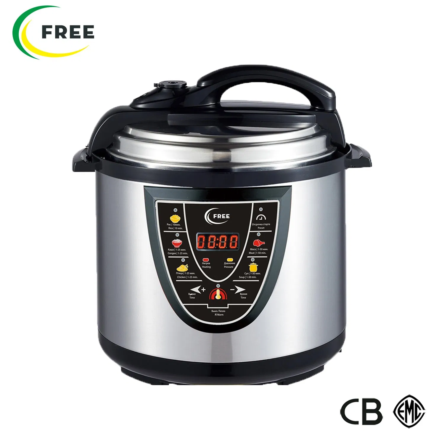 Stainless Steel Electric Pressure Cooker 3L 4L 5L 6L 8L 10L 12L Options