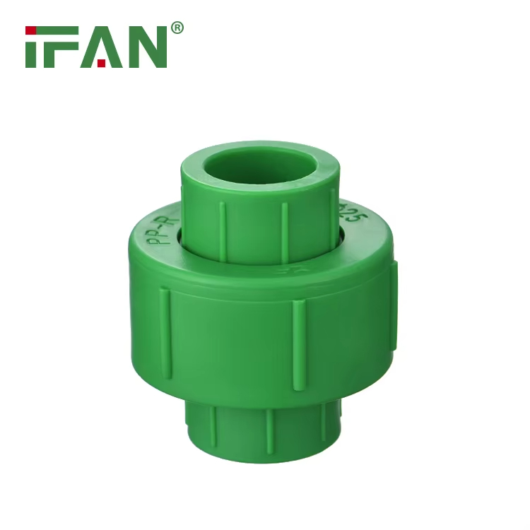 Ifan Professional Supply ISO 15874 PPR Plumbing Fittings 20-63mm PPR Fittings Union Plumbing Materials