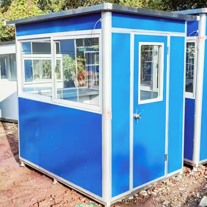 Factory Customized Modular Design Luxury Durable Prefab Eco-Friendly Mobile Security Booth for Modern Guarding Solutions