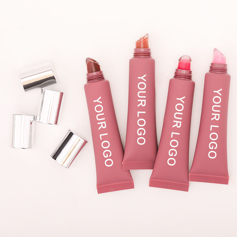 Smile Wholesale Price Cosmetic Cruelty Free Not Sticky Long Lasting Moisturizing Lip Care with Soft Tube Lip Glow