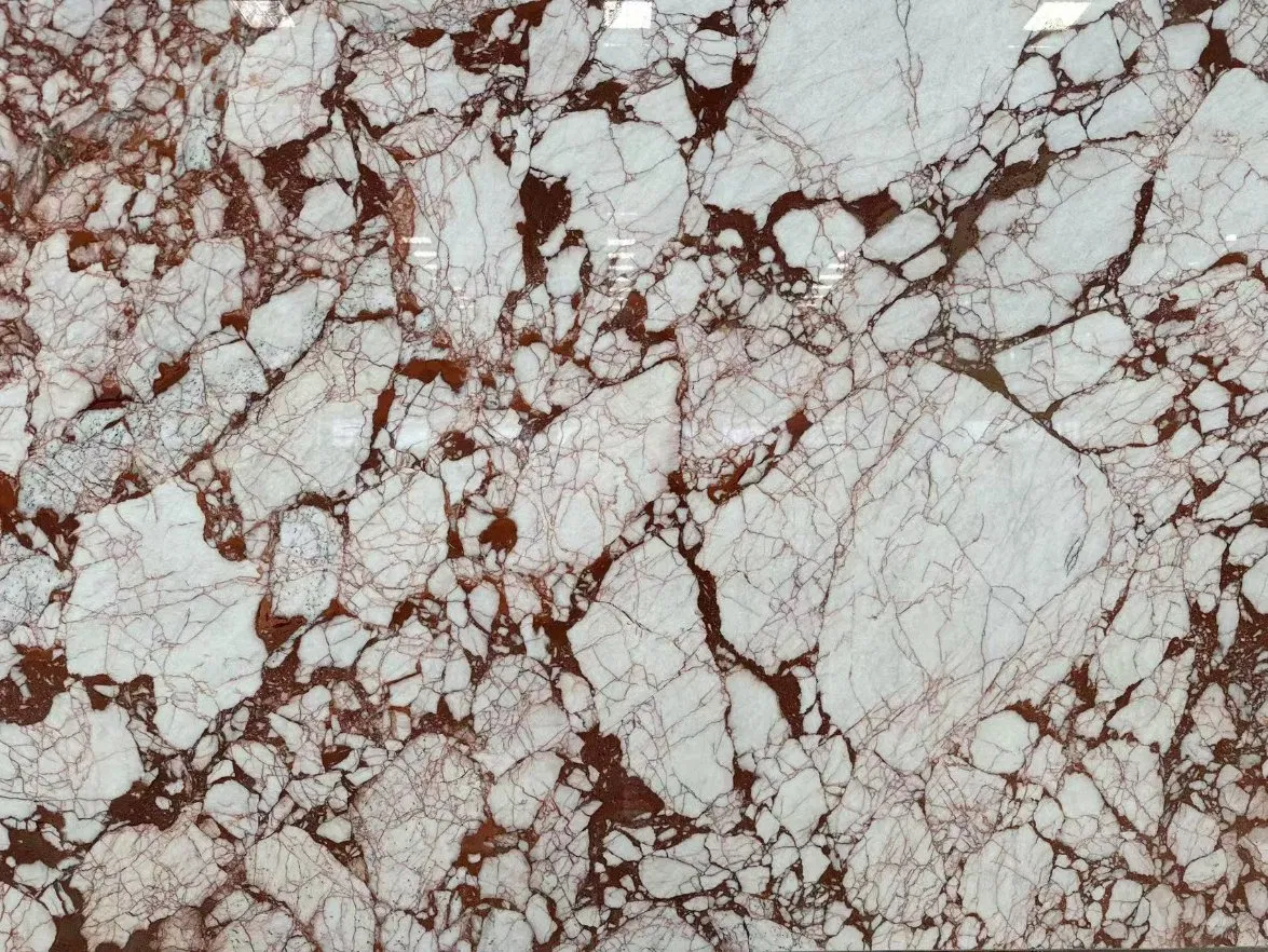 Natural Stone Marble Import Marble Calacatta Red for Wall Cladding Floor Tiles