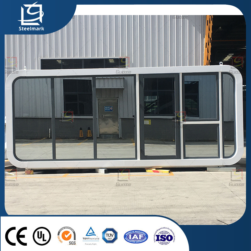 Mobile Aluminum Alloy Capsule Hotel Camping Prefab Capsule House