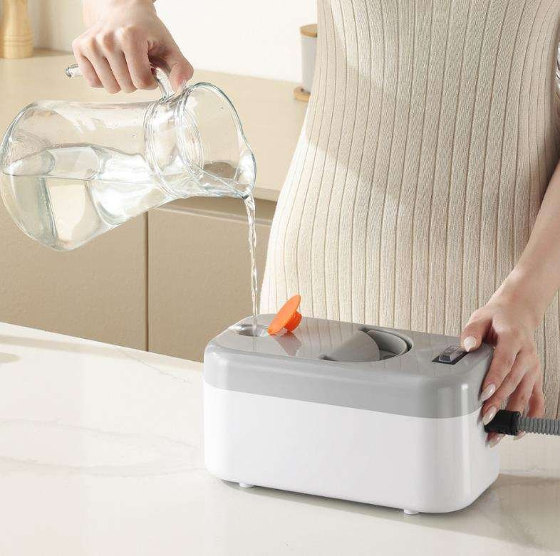 2500W Portable Handheld Steam Cleaner High Temperature Pressurized Steam Cleaning Large Capacity Fast Heating Steamer