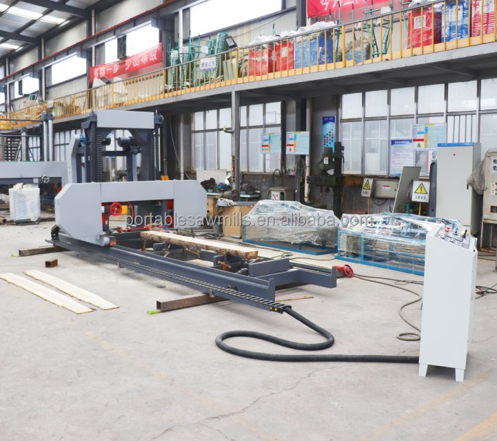 Пилорама ленточная мобильная с гидроприводом