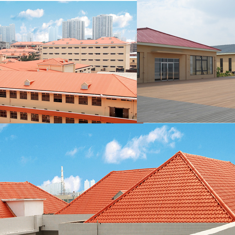 Impact Resistance Spanish Style PVC Roofing/Roof Tile/Sheet