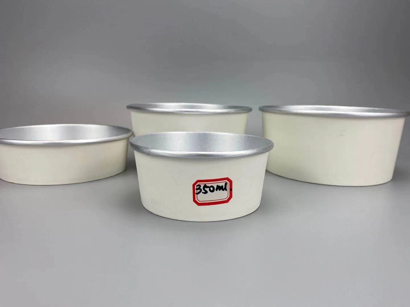 Kraft Paper Bowl Disposable Paper Cup for Hot Soup or Ice Cream Bowl