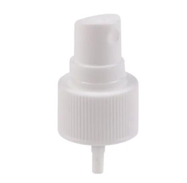 18/410 20/410 24/410 28/410 White Half Cover Head Perfume Mist Sprayer for Cosmetic Bottle