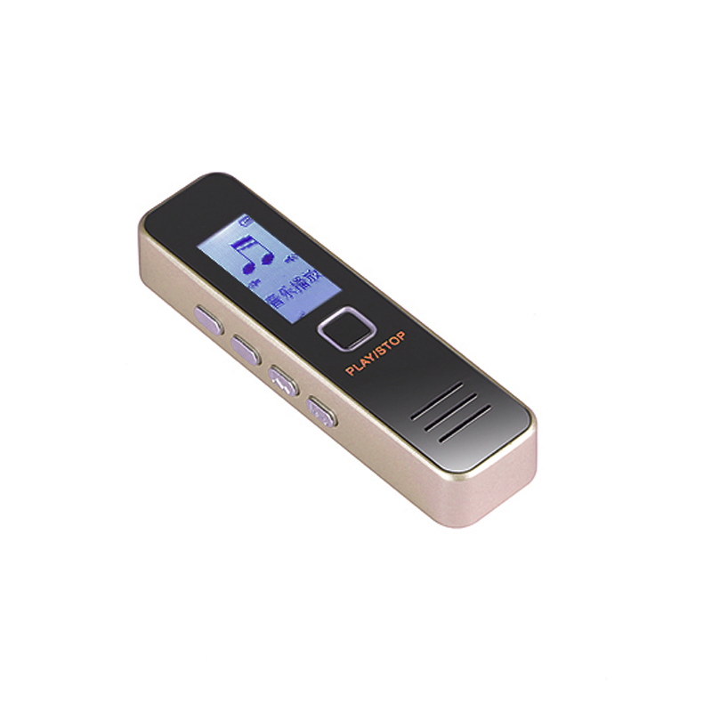 Цифровой диктофон 20 часов, MP3-плеер, поддержка 32GB