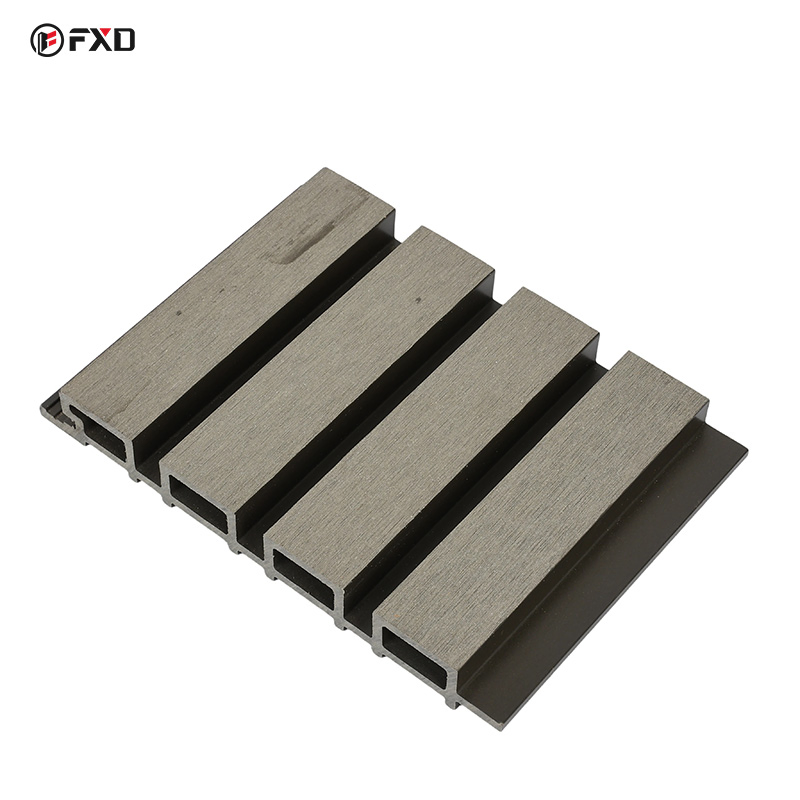 Wood-Grain WPC Outdoor Wall Cladding - Waterproof, Low-Maintenance & 10-Year Warranty for Cozy Patio Makeovers