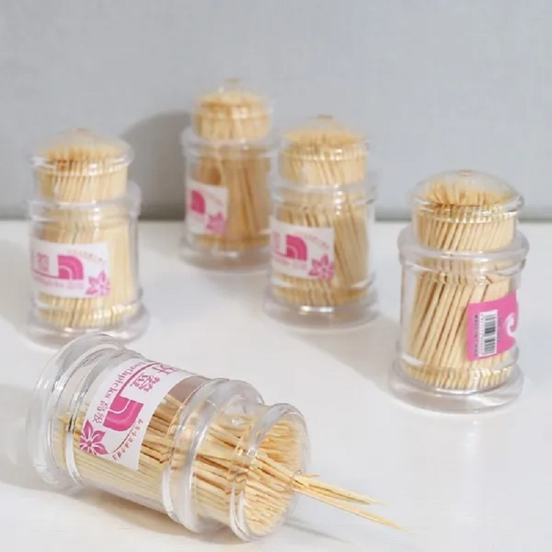 Зубочистки бамбуковые плоские