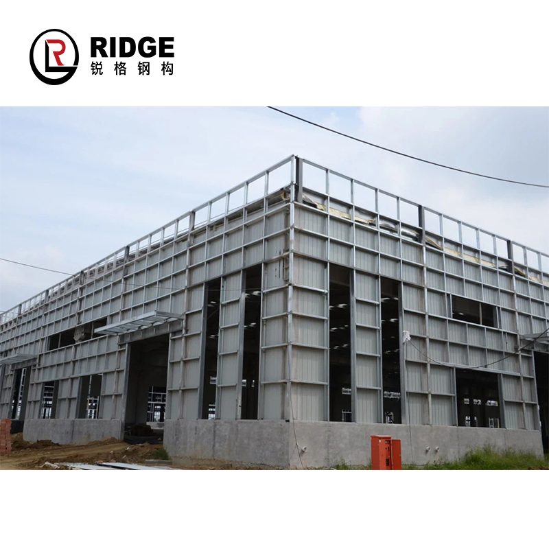 Easy Assembly Prefabricated Light High Quality Structural Steel Frame Gym