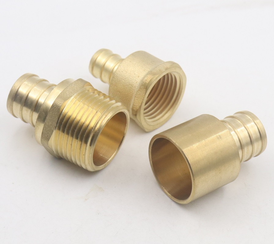 1/2" NPT Lead Free Female Pex Coupler Fitting