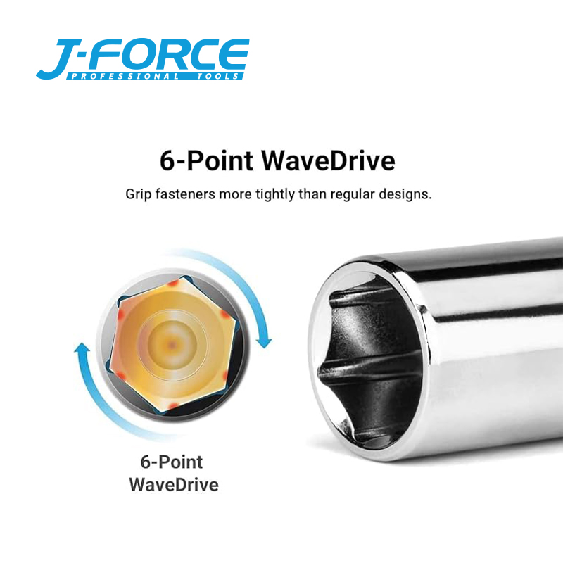 Головка 1/2 дюйма 6PT J-Force для авторемонта