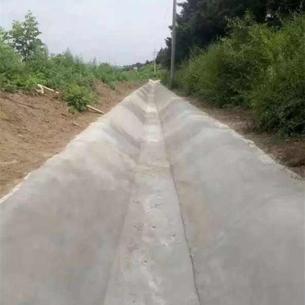 Slope Reinforcement Cement Blanket for Reservoirs