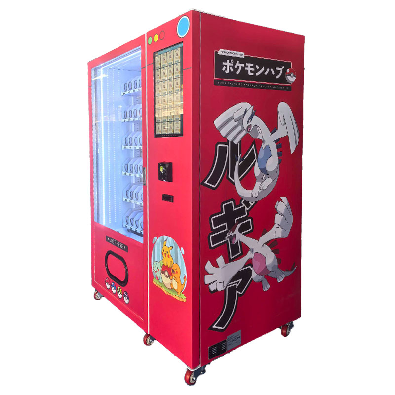 Weimi Automatic Pokemon Vending Machine Trading Card with Custom Sticker Japan Australia Market
