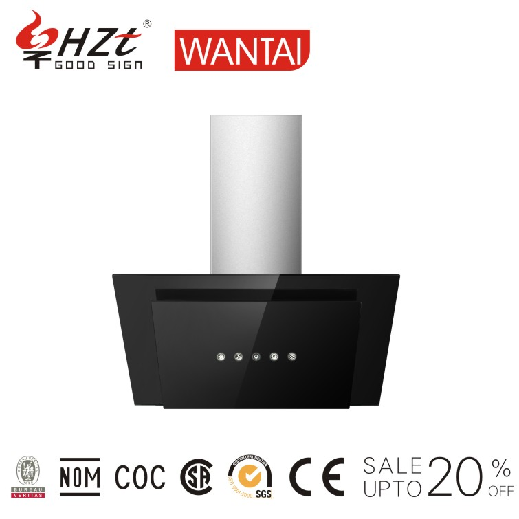 Premium 36 Inch Wall Mount Temper Glass 900 Cfm Range Hood with Gesture Control, 900 Cfm Exhaust Fan, Touch Control, LED Lights, China Manufacturer