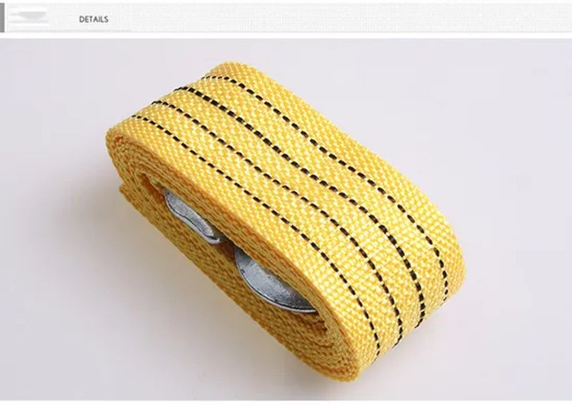 Car Tow Rope with Hook 3m 3tons Car Towing Rope Strap Tg003_14