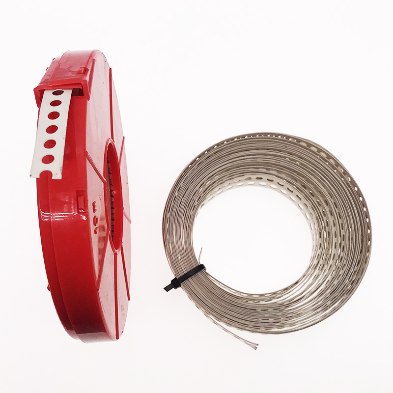 2024 PVC Dipping Plastic Type of Multi Hole Galvanized Perforated Steel Band and SUS316 Galvanized Perforated Steel Band