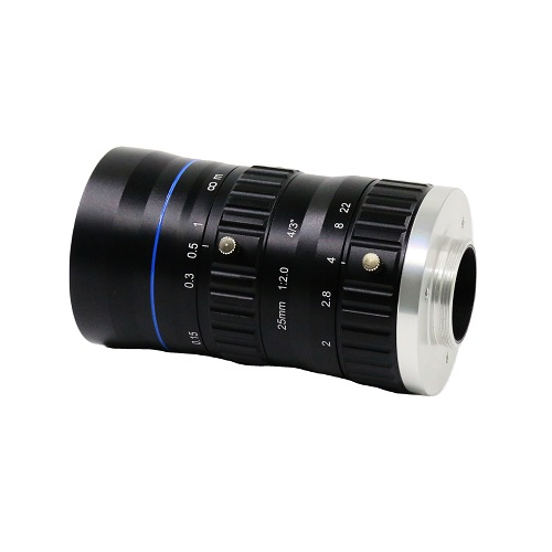 Объектив C-Mount 25mm F2.0 для машинного зрения 12MP