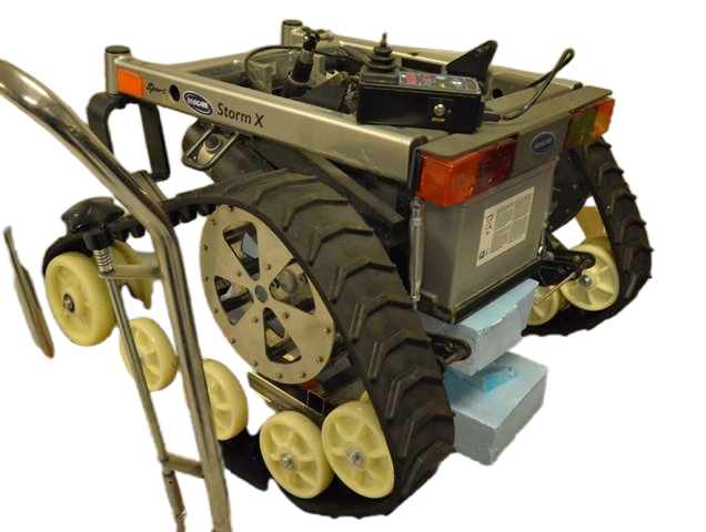 Durable V Shape Rubber Track/ Rubber Crawler for Robots - Grt-124 Model