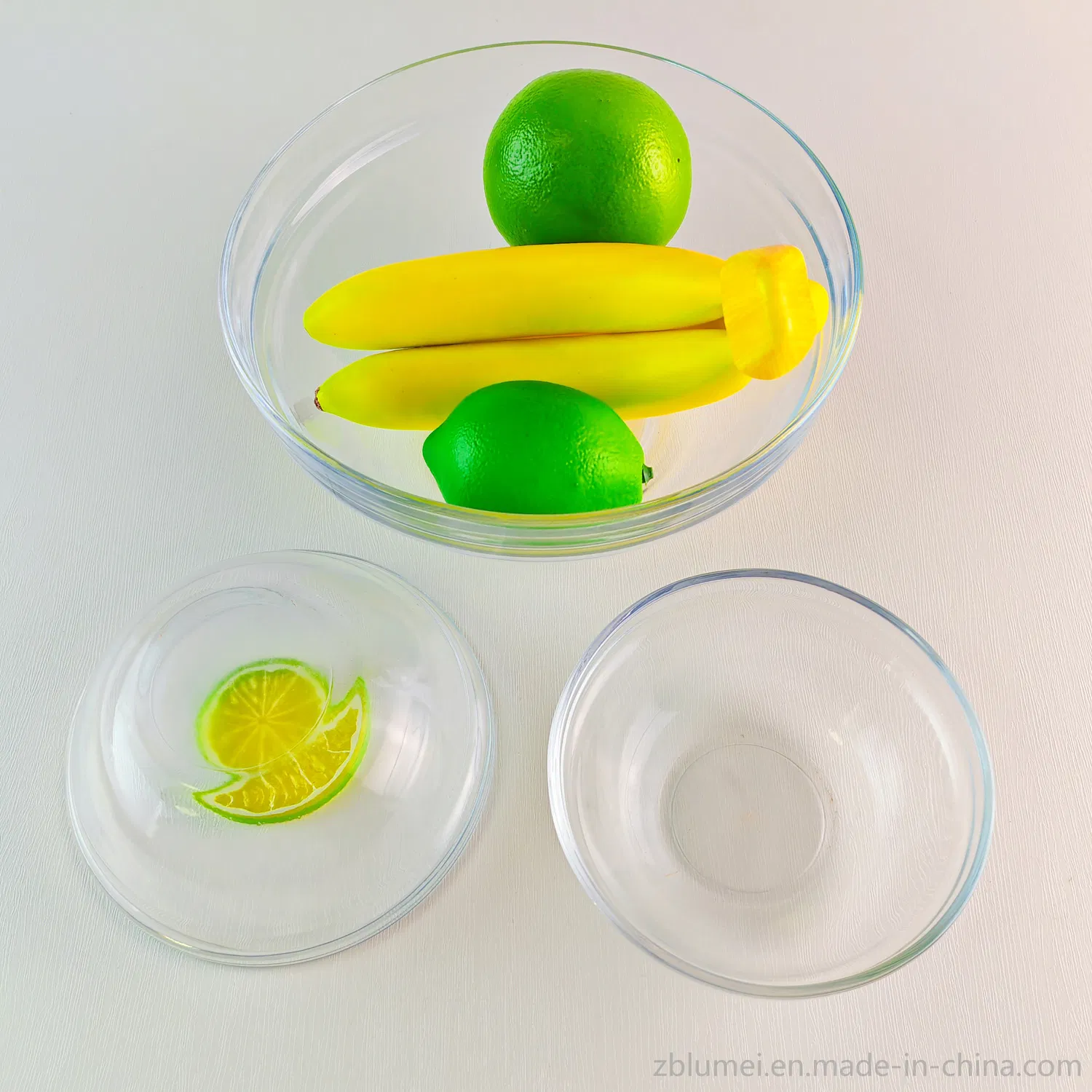 Kitchenware & Tableware Clear Glass Pasta/Cereal/Salad/Fruit/Rice/Nut/Yogurt/Snack/Popcorn Serving Mixing Bowl