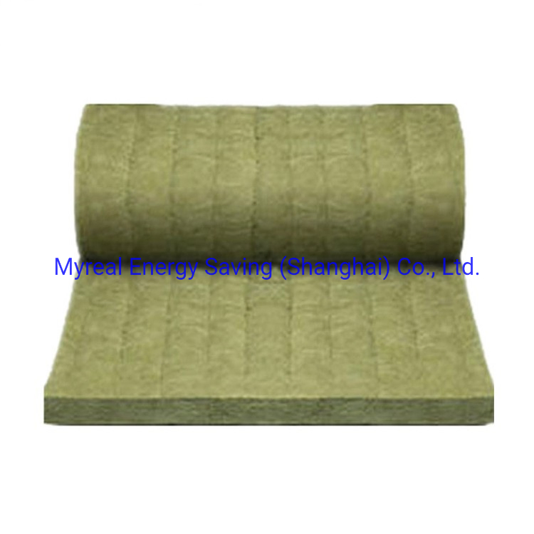 Mineral Wool Blanket Isolation Material Fireproof Rock Wool Blanket Wire Mesh