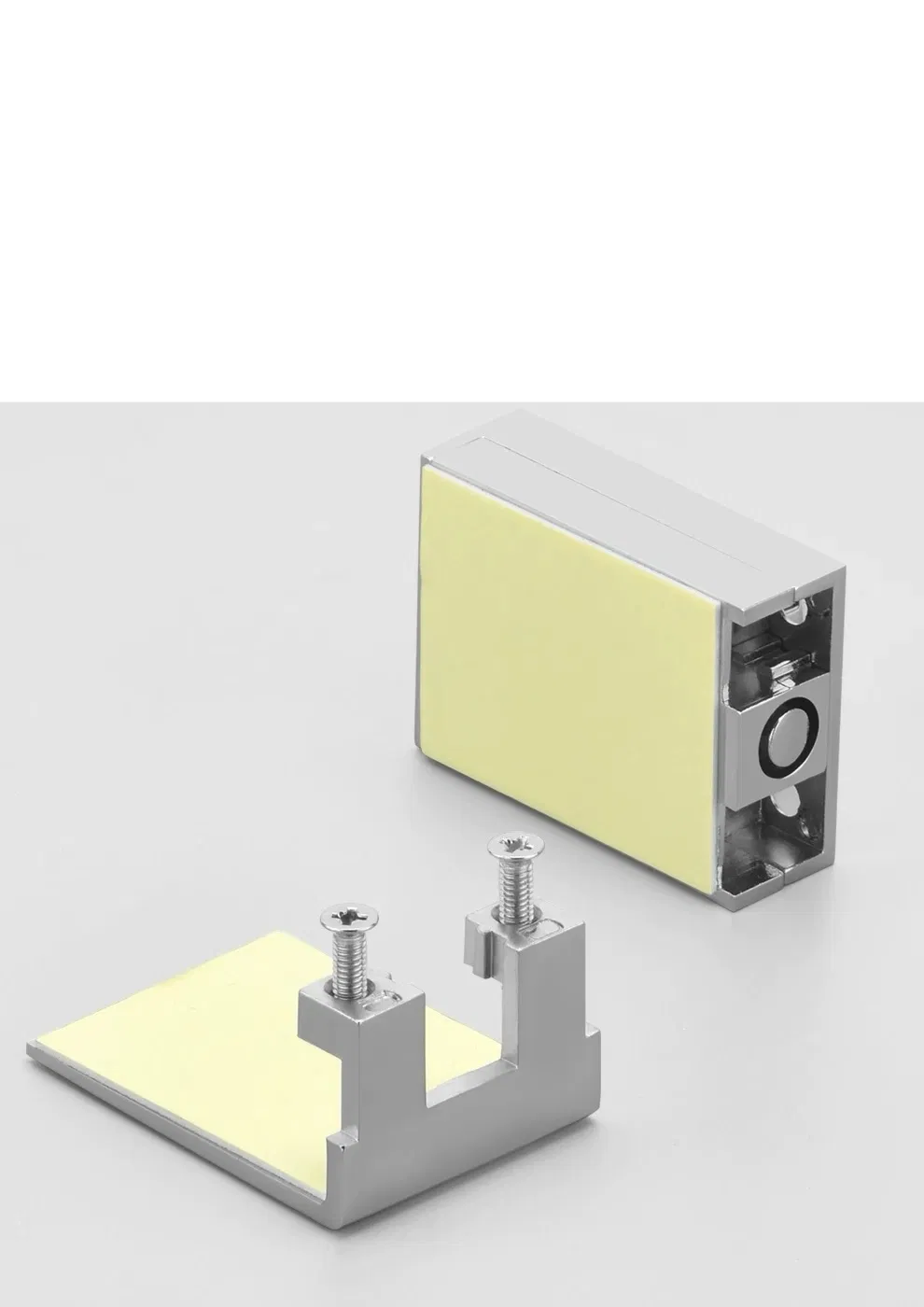 Hot Sale Zinc Alloy Glass Door Lock No Drilling and Easy to Install