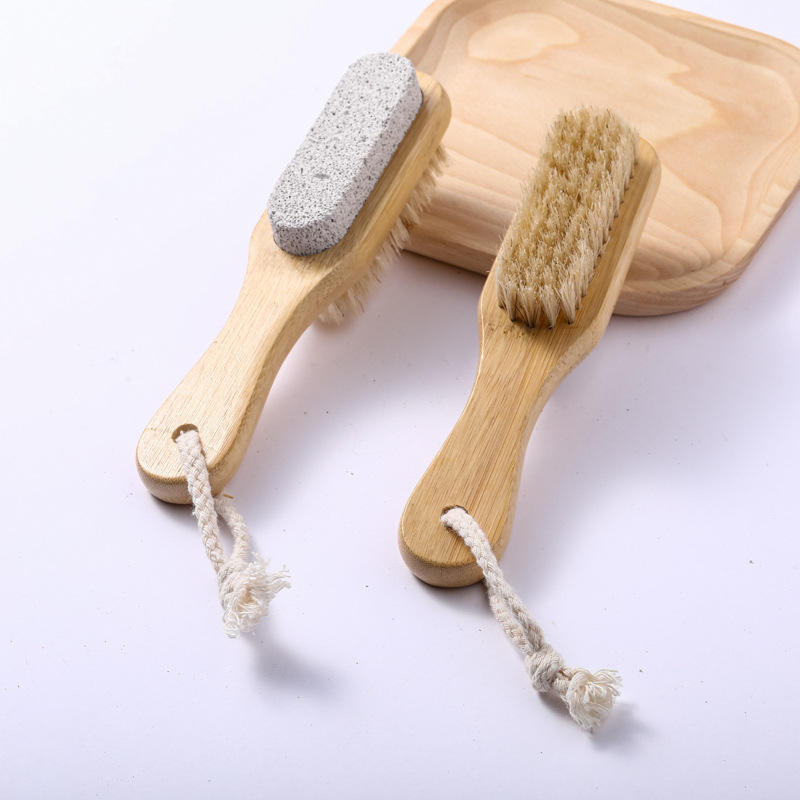 Nail Dead Skin Care Wood and Bamboo Nail and Foot Nail Brush