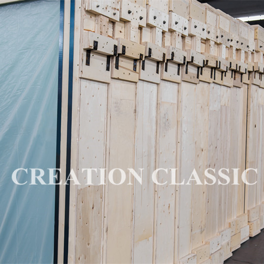 Milky White 6.38mm /8.38mm/10.38mm Laminated Glass