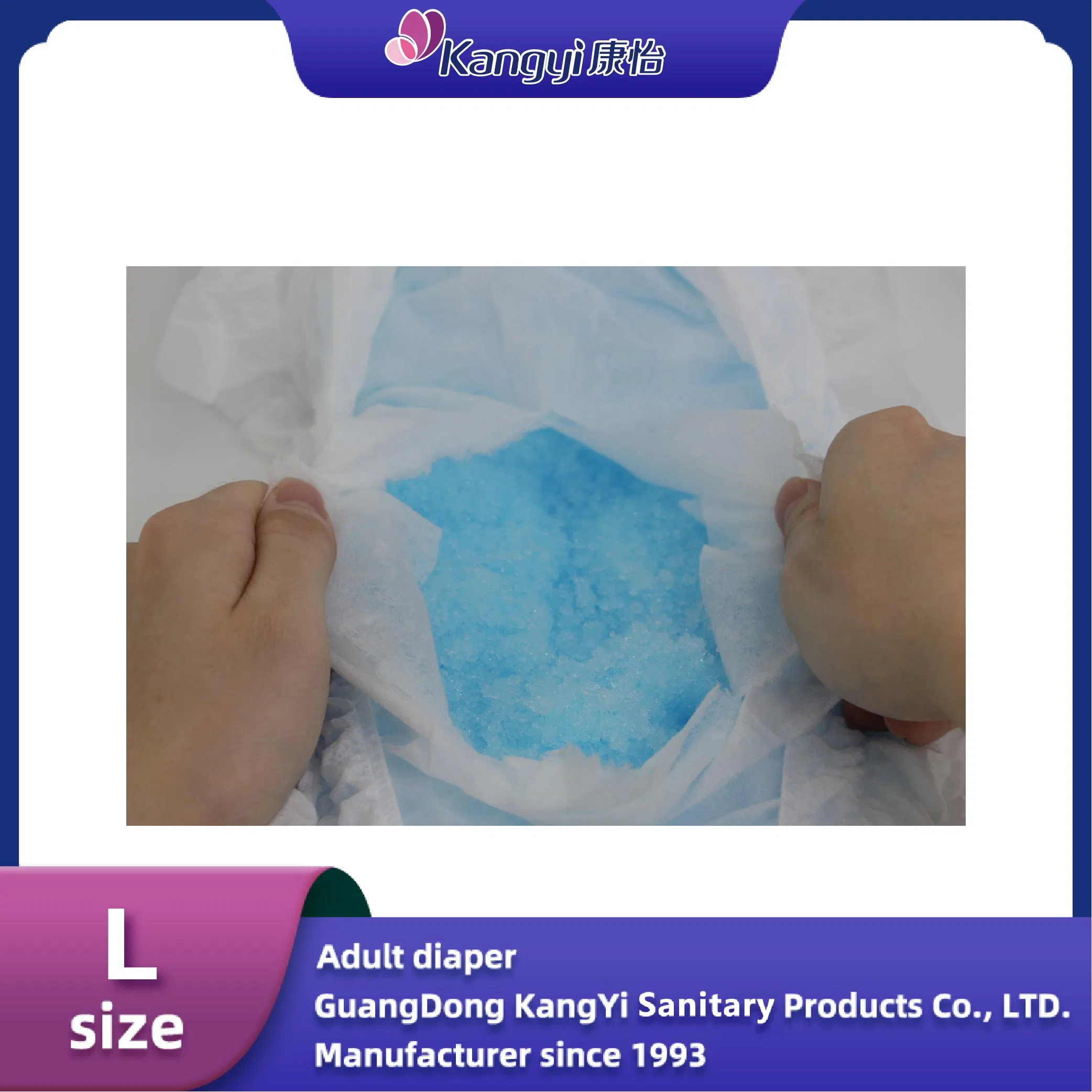 Wholesale Disposable China Supplier Elderly People Incontinence Adult Diaper in Bulk XL